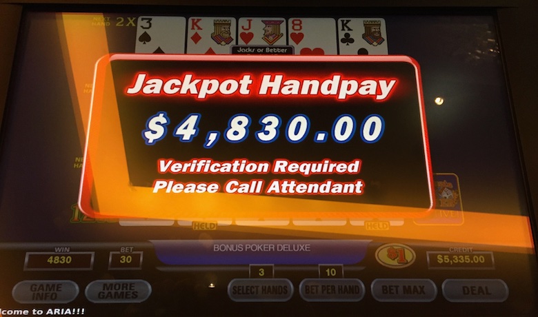 slot machine handpay