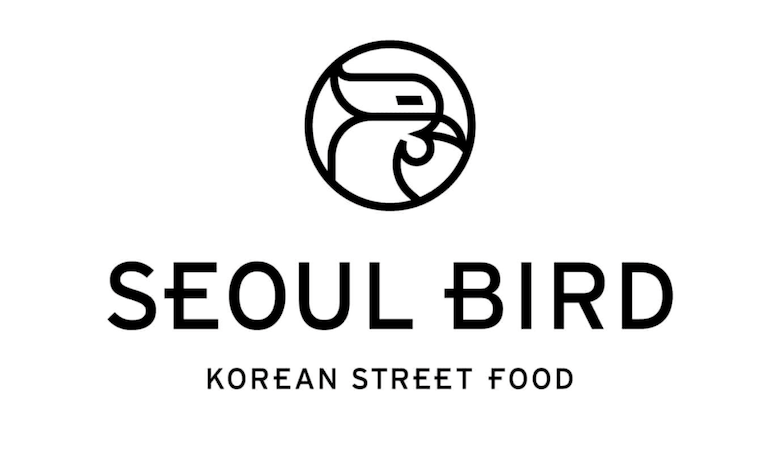 A screenshot of the Seoul Bird logo. A restaurant in the food court at the Aria Hotel and Casino Las Vegas.